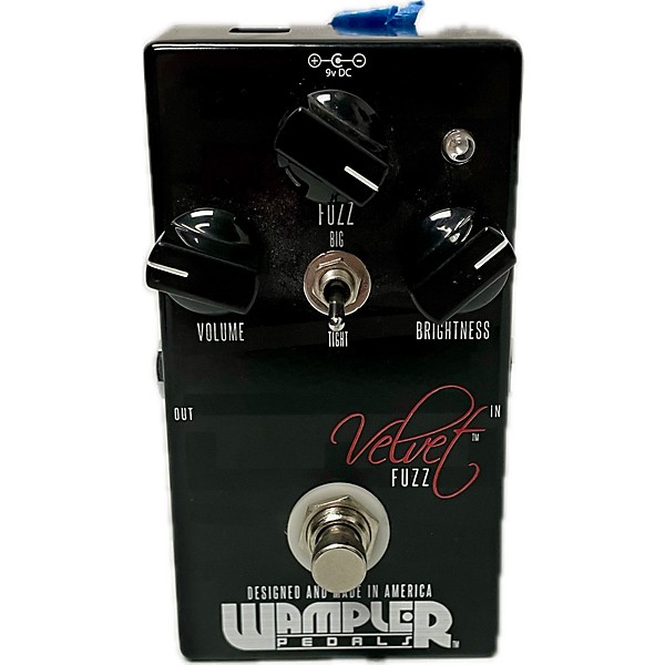 Used Wampler Velvet Fuzz Effect Pedal