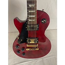 Used Gibson Les Paul Studio Left Handed Maroon Electric Guitar