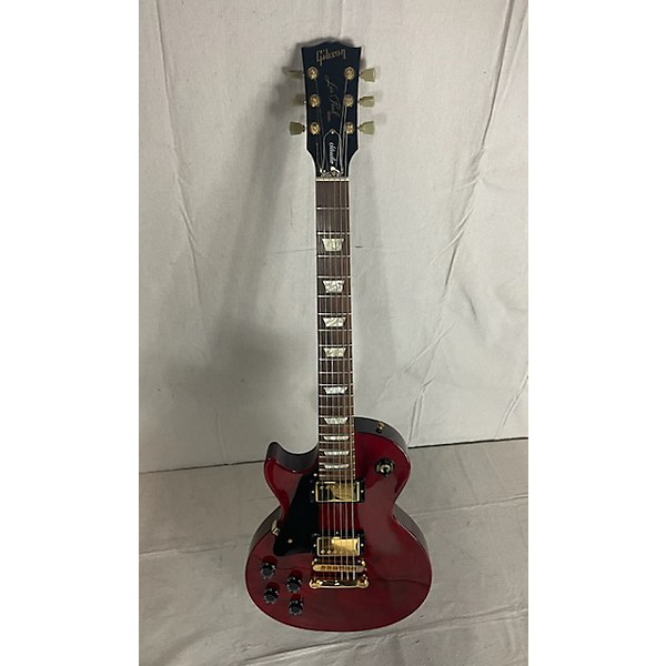 Used Gibson Les Paul Studio Left Handed Maroon Electric Guitar