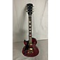 Used Gibson Les Paul Studio Left Handed Maroon Electric Guitar