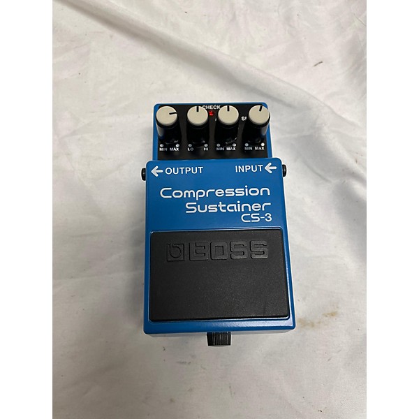 Used BOSS CS3 Compressor Sustainer Effect Pedal