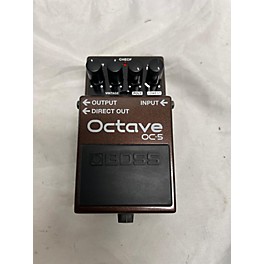 Used BOSS OC5 Octave FX Pedal Effect Pedal