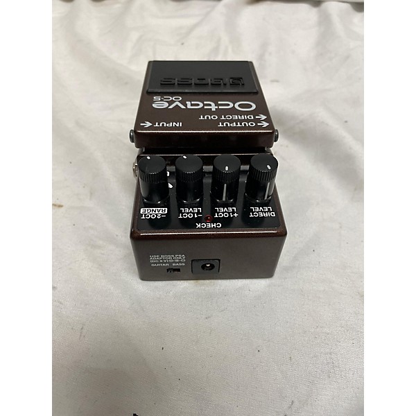 Used BOSS OC5 Octave FX Pedal Effect Pedal