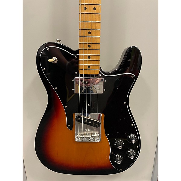 Used Fender Classic Series '72 Telecaster Custom 3 Color Sunburst Solid Body Electric Guitar