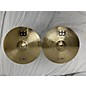 Used MEINL 14in HCS Hi Hat Pair Cymbal thumbnail