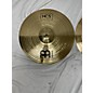 Used MEINL 14in HCS Hi Hat Pair Cymbal