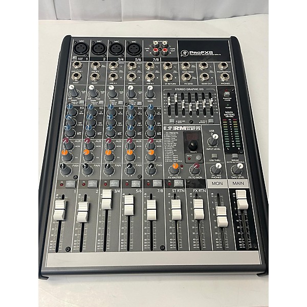 Used Mackie PROFX8 Unpowered Mixer