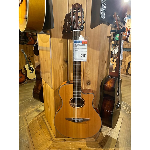 Used Yamaha NTX1 Classical Acoustic Electric Guitar Natural Guitar Center