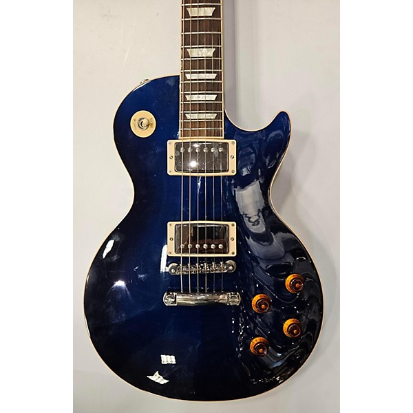 Used Gibson Used Gibson Les Paul Traditional Manhattan Midnight Solid Body Electric Guitar