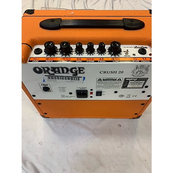 Used Orange Amplifiers Used Orange Amplifiers Crush 20 20W 1x8 Guitar Combo Amp