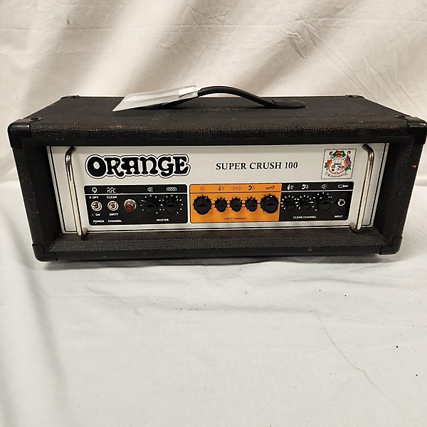 Used Orange Amplifiers Super Crush 100 Tube Guitar Amp Head