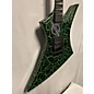 Used Jackson Used Jackson Brandon Ellis Signature Kelly Green Crackle Solid Body Electric Guitar