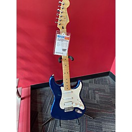 Used 1990s Fender Player Stratocaster Blue Solid Body Electric Guitar