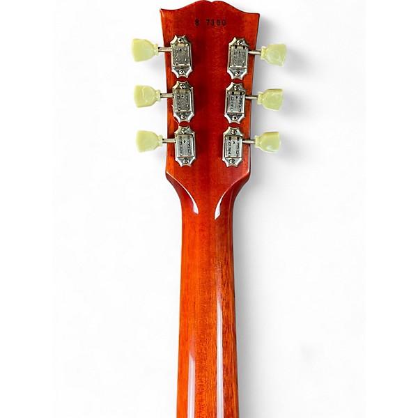 Used 2007 Gibson LPR8 1958 Les Paul Reissue Iced Tea Solid Body Electric Guitar