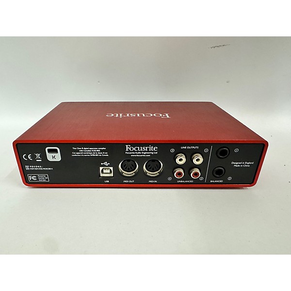 Used Focusrite Scarlett 2i4 Gen 2 Audio Interface