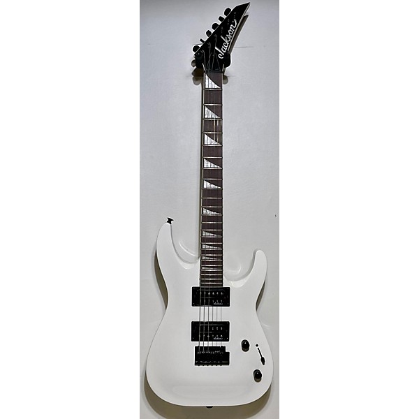 Used Jackson Used 2024 Jackson JS22 Dinky Arctic White Solid Body Electric Guitar