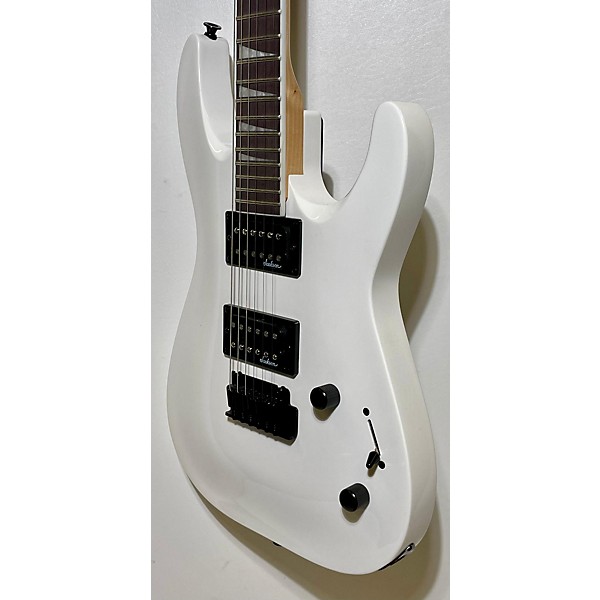 Used Jackson Used 2024 Jackson JS22 Dinky Arctic White Solid Body Electric Guitar