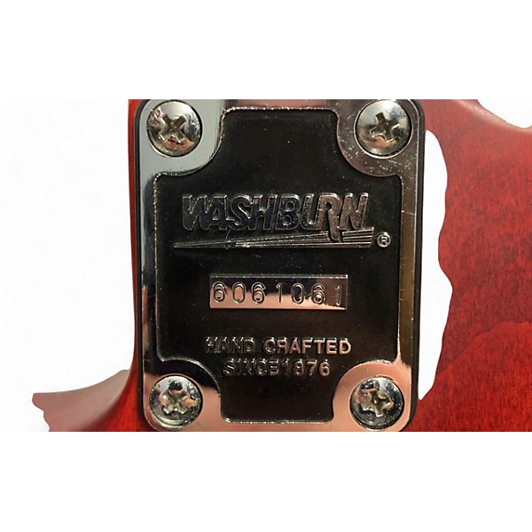 Used Washburn Nuno Bettencourt Signature N2 Red Solid Body