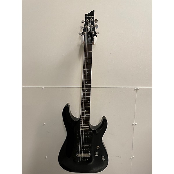 Used Schecter Guitar Research Used Schecter Guitar Research Omen 6 Black Solid Body Electric Guitar