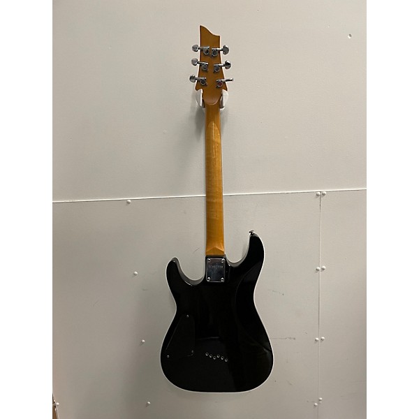 Used Schecter Guitar Research Used Schecter Guitar Research Omen 6 Black Solid Body Electric Guitar