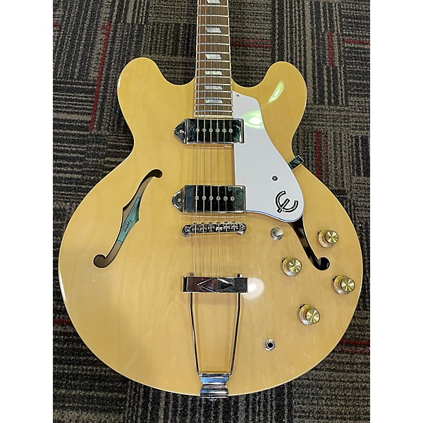 Used Epiphone Used Epiphone Casino Natural Hollow Body Electric Guitar