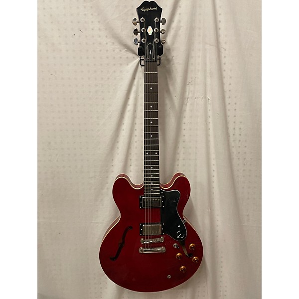 Used Epiphone Used Epiphone Dot Cherry Hollow Body Electric Guitar