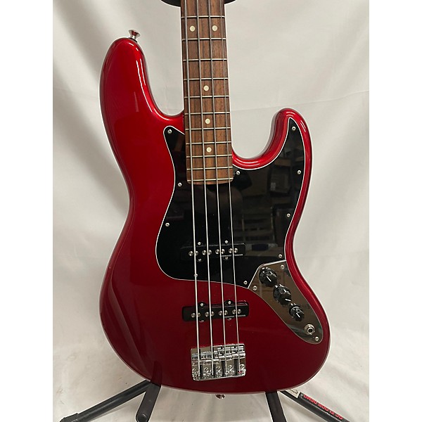 Used Fender Used Fender MIJ Hybrid II Jazz Bass Candy Apple Red Electric Bass Guitar