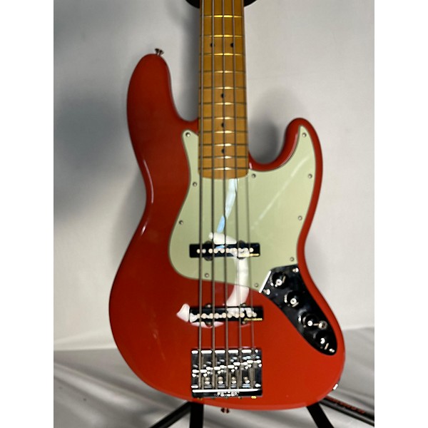 Used Fender Used Fender Player Plus Jazz Bass V Fiesta Red Electric Bass Guitar