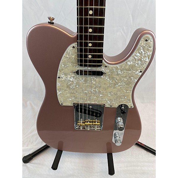 Used Fender American Professional Telecaster Rosewood Neck Burgundy Mist Solid Body Electric Guitar