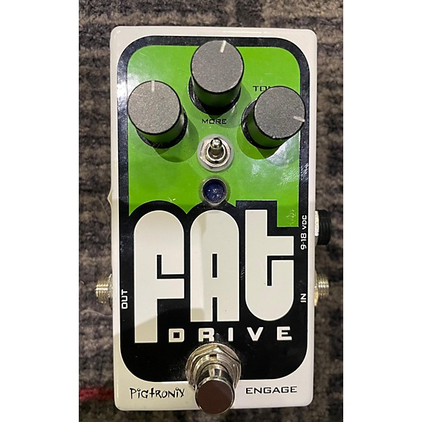 Used Pigtronix Fat Drive Tube Sound Overdrive Effect Pedal