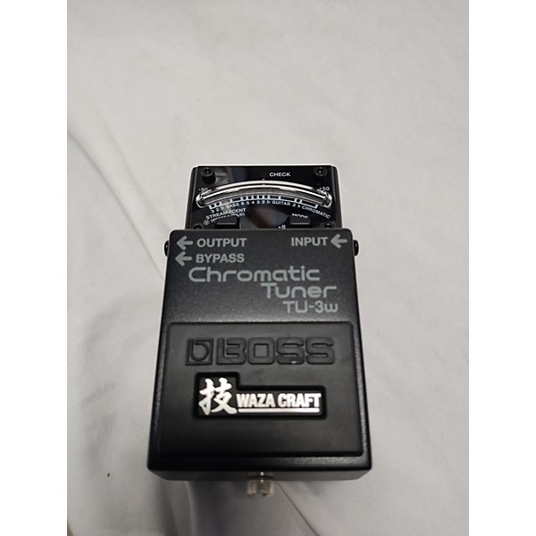 Used BOSS TU3W Waza Craft Chromatic Tuner Pedal