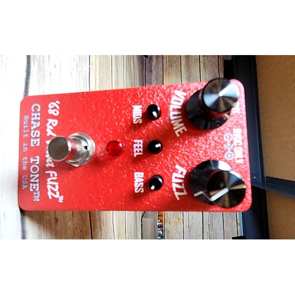 Used Chase Tone Used CHASE TONE 68 RED VELVET FUZZ Effect Pedal