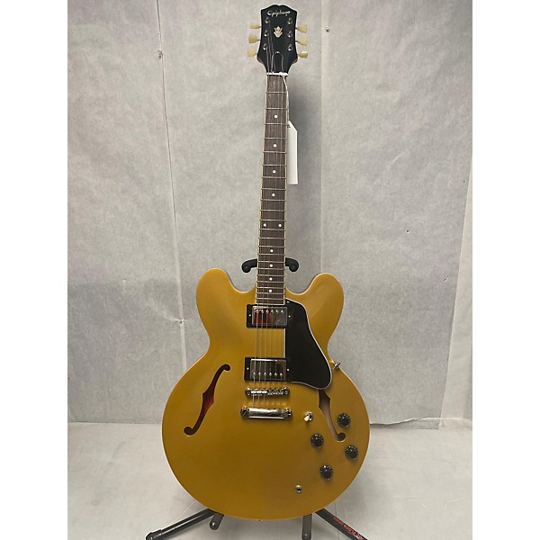 Used Epiphone Used Epiphone ES335 Gold Hollow Body Electric Guitar