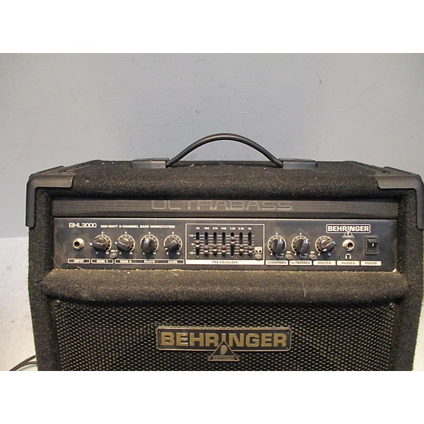 Used Behringer BXL3000 Ultrabass 1x15 300W Bass Combo Amp