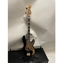 Used Squier Used Squier 40th Anniversary Precision Bass Black Electric Bass Guitar