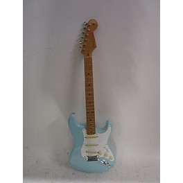 Used Fender Used 2020 Fender Vintera 50s Stratocaster Modified Daphne Blue Solid Body Electric Guitar