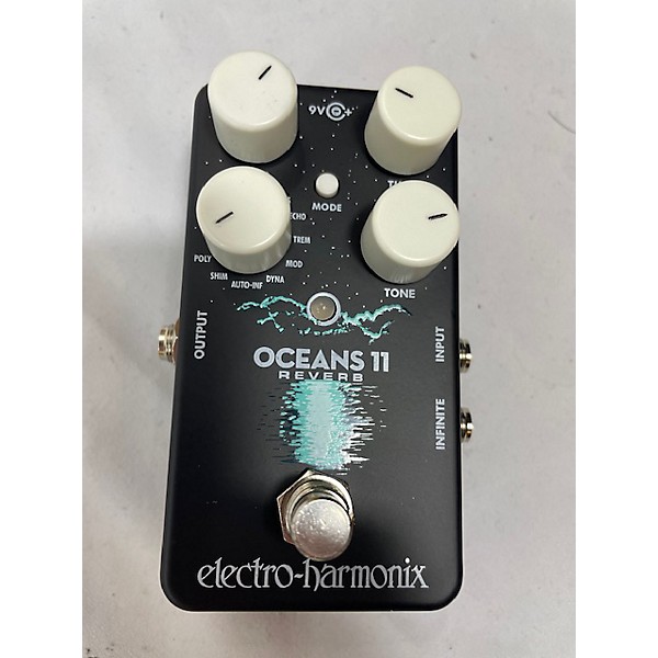 Used Electro-Harmonix Oceans 11 Reverb Effect Pedal