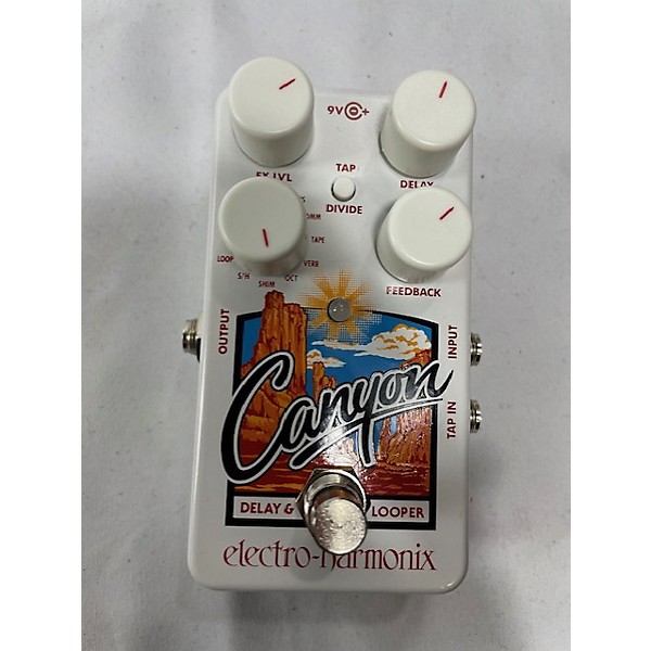 Used Electro-Harmonix Canyon Delay And Looper Effect Pedal