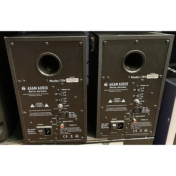 Used ADAM Audio Used ADAM Audio T5v Pair Powered Monitor