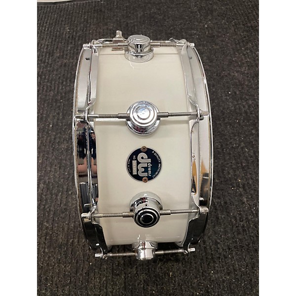 Used DW Used DW 6X14 Collector's Series Snare Drum White