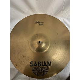 Used SABIAN Used SABIAN 20in AA Rock Ride Brilliant Cymbal