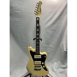 Used Harley Benton Used HARLEY BENTON VT SERIES Antique Ivory Solid Body Electric Guitar