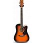 Used Zager Used Zager ZAD-50CE/VS 2 Color Sunburst Acoustic Electric Guitar thumbnail