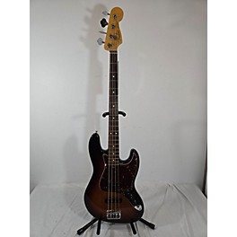 Used Fender Used Fender American Deluxe Jazz Bass Faded Tobacco Electric Bass Guitar