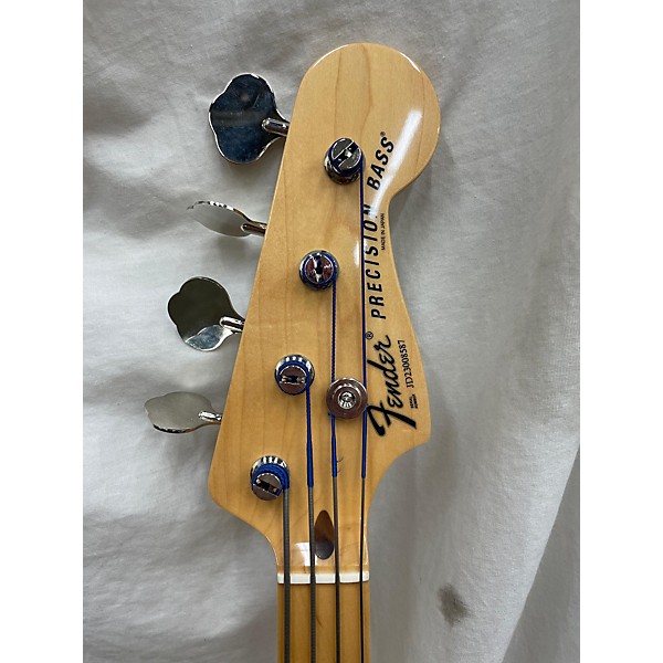 Used Fender Used Fender Limited International Precision International Red Electric Bass Guitar