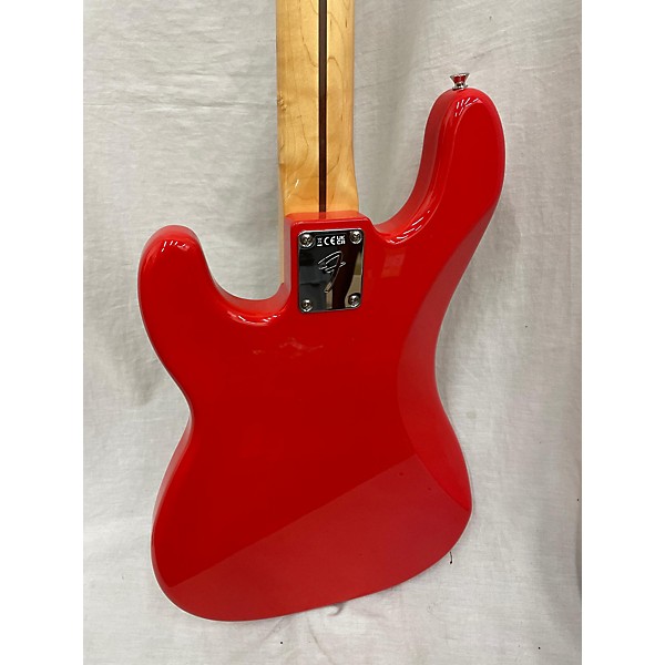 Used Fender Used Fender Limited International Precision International Red Electric Bass Guitar