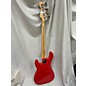 Used Fender Used Fender Limited International Precision International Red Electric Bass Guitar