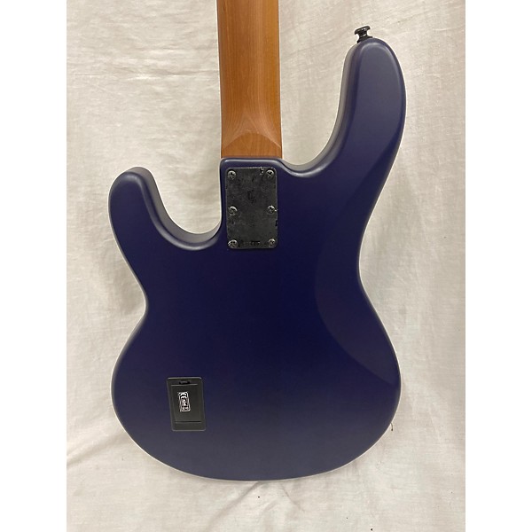 Used Sterling by Music Man Used Sterling By Music Man Ray34 Trans Blue Electric Bass Guitar