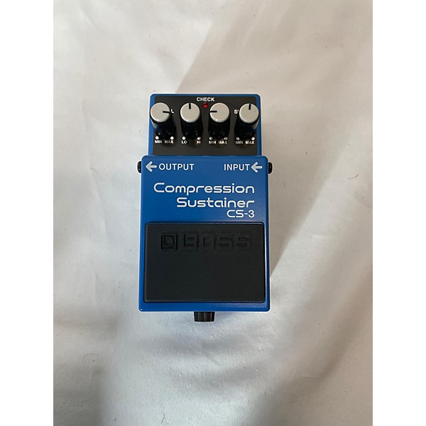 Used BOSS CS3 Compressor Sustainer Effect Pedal