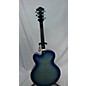 Used Ibanez Used Ibanez AF75 Blue Hollow Body Electric Guitar